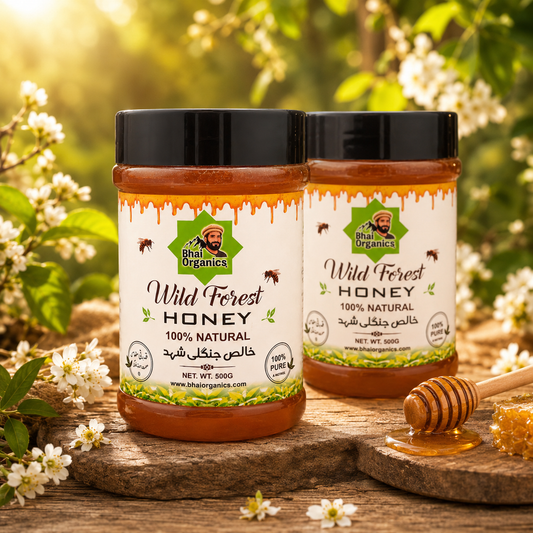 Pure Wild Forest Honey Big Bee / جنگلی شہد بڑی مکھی